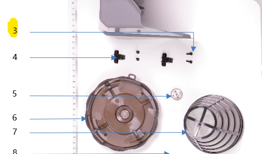 DJI Agras T40 - Screw (YC.WJ.LL000424)