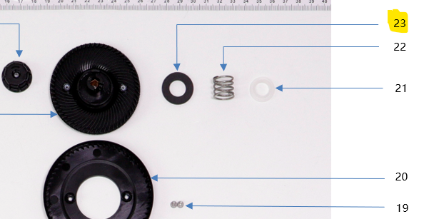 DJI Agras T40 - Centrifugal Sprinkler Sealing Ring