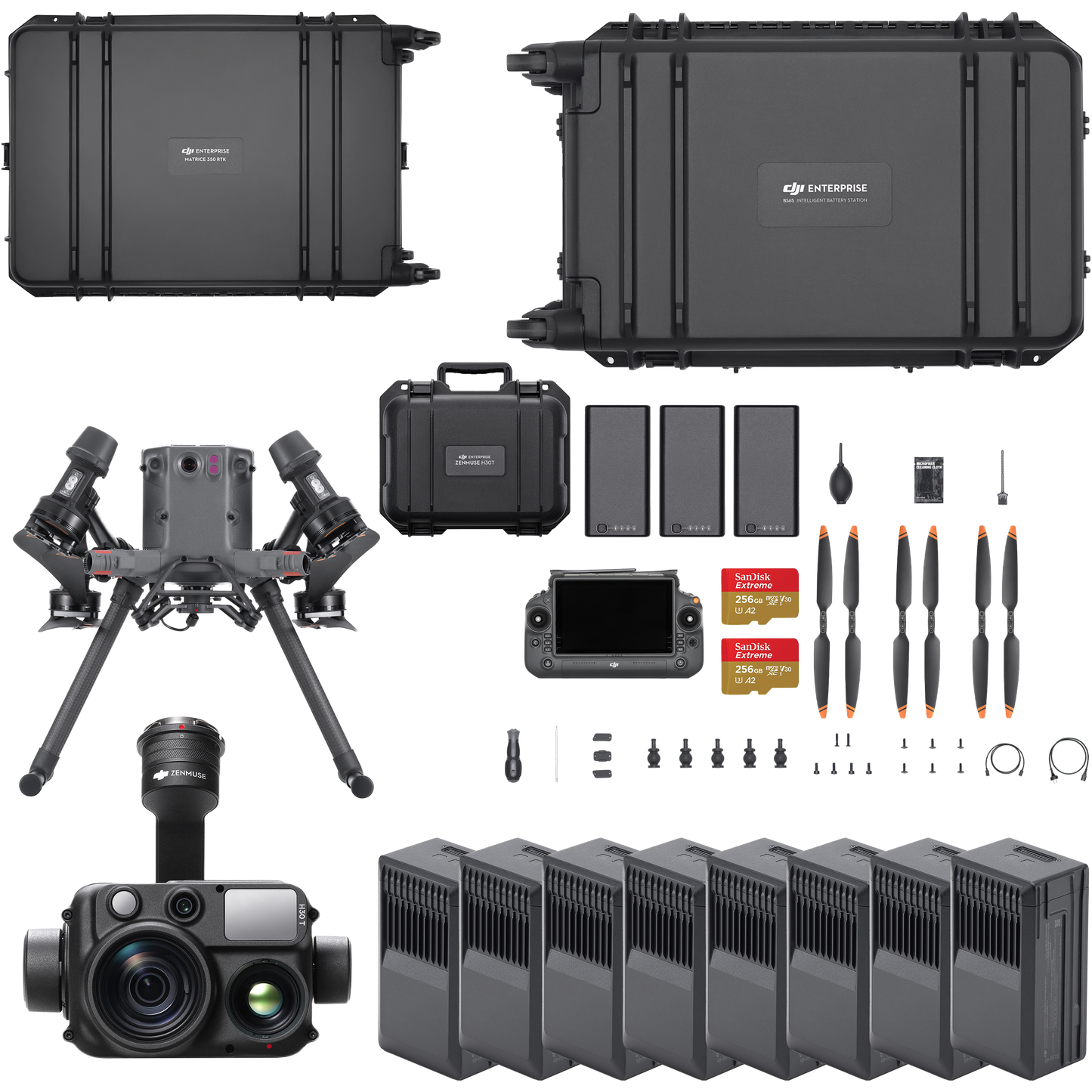 DJI Matrice 350 RTK H30T Thermal Survey Package